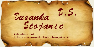 Dušanka Stojanić vizit kartica